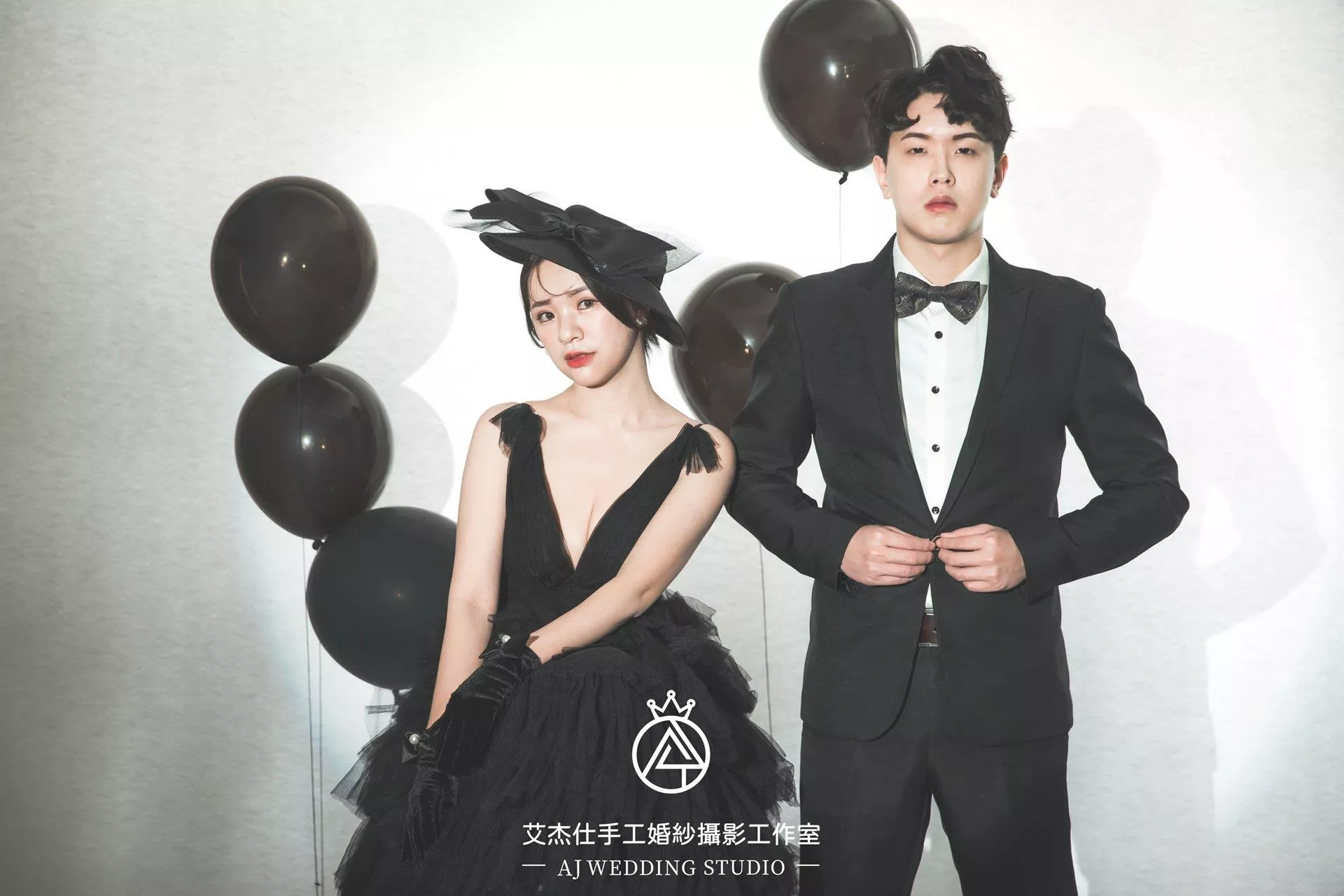 桃園中壢婚紗攝影推薦-婚紗攝影作品-AJWedding艾杰仕婚紗攝影(9)時尚婚紗-森林-氣球-婚紗攝影新人作品｜氣球｜森林｜婚紗作品