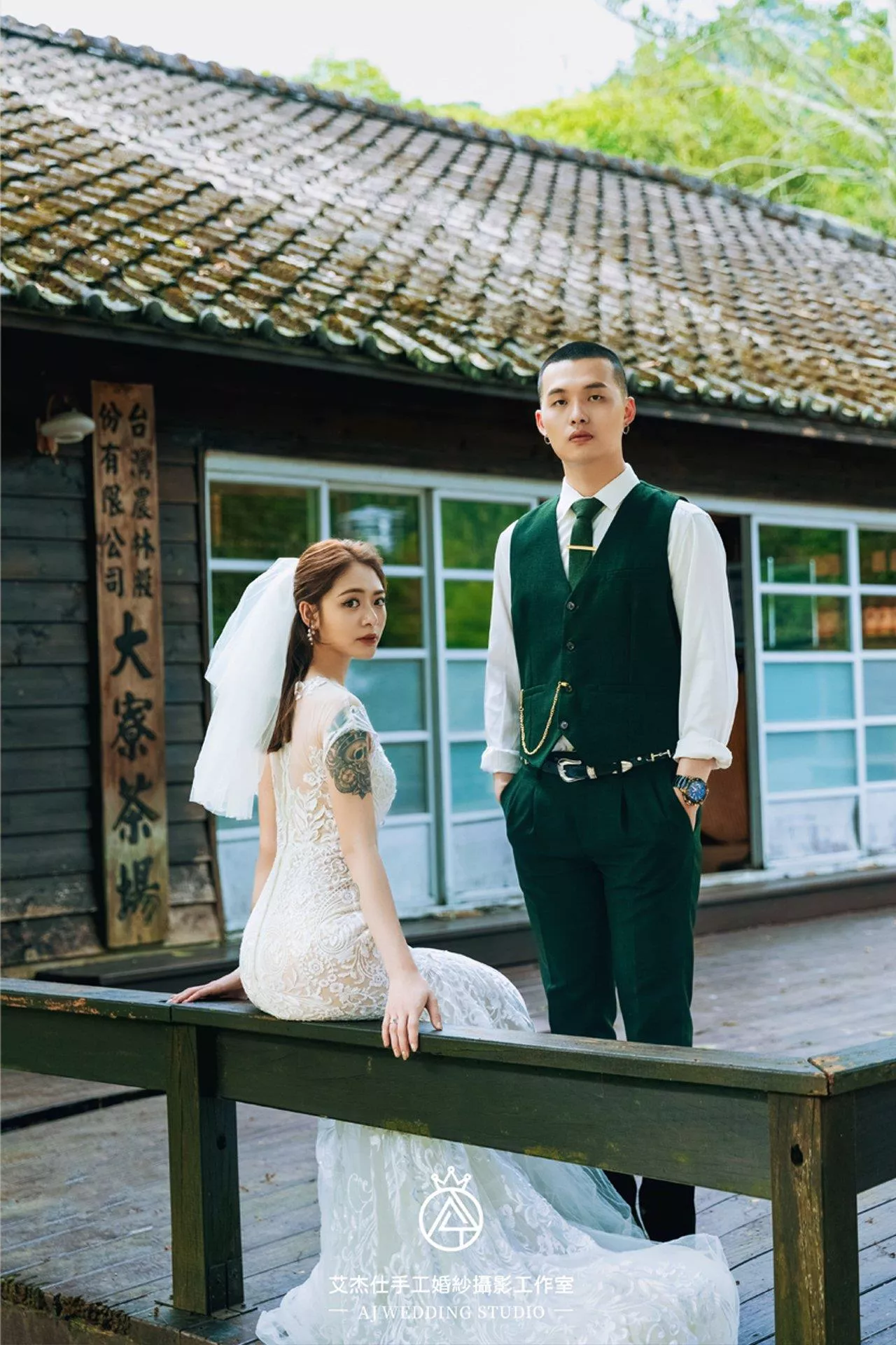 桃園中壢婚紗攝影推薦-婚紗攝影作品-AJWedding艾杰仕婚紗攝影(12)奧黛麗赫本-復古風格-懷舊風格-婚紗攝影新人作品｜奧黛麗赫本｜復古｜婚紗作品